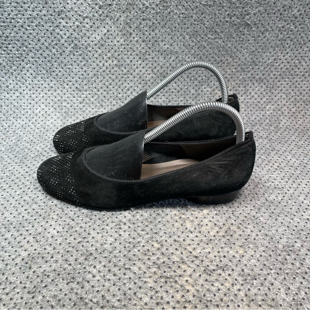Luftpolster Black Spiked Loafers Size 7.5 Women’s